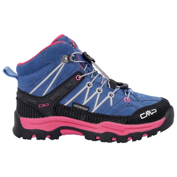 CMP - Kid's Rigel Mid Trekking Shoes Waterproof - Wanderschuhe Gr 28 blau von CMP