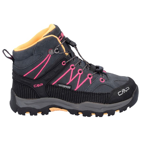 CMP - Kid's Rigel Mid Trekking Shoes Waterproof - Wanderschuhe Gr 28 schwarz von CMP
