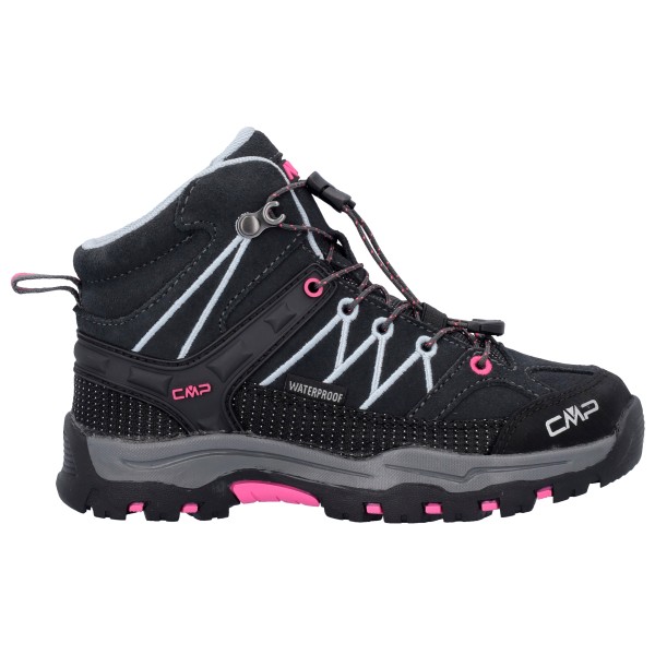 CMP - Kid's Rigel Mid Trekking Shoes Waterproof - Wanderschuhe Gr 36 schwarz von CMP