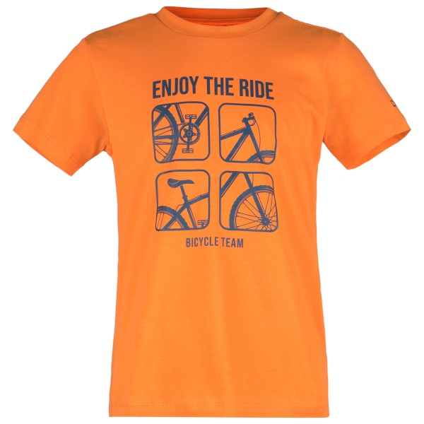 CMP - Kid's T-Shirt Print - T-Shirt Gr 104 orange von CMP