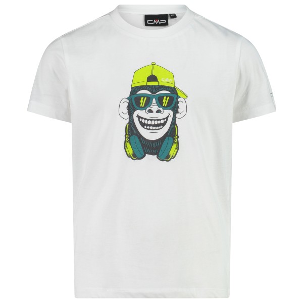 CMP - Kid's T-Shirt Print - T-Shirt Gr 98 weiß von CMP