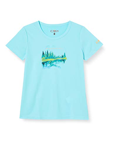 CMP Mädchen T-Shirt 38T6385, Giada, 98 von CMP