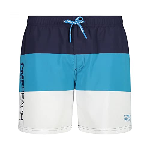 CMP - Stretch-Kostüm für Herren, Marineblau-Ibiza-Weiß, 48 von CMP