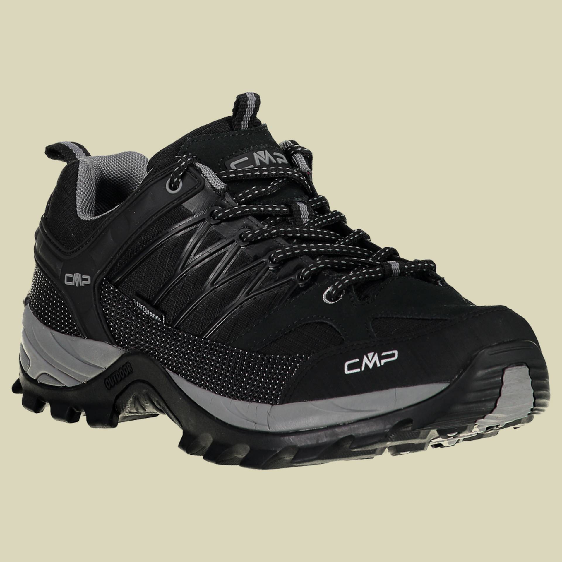 Rigel Low Trekking Shoe WP Men Größe 41 Farbe 73UC nero-grey von CMP