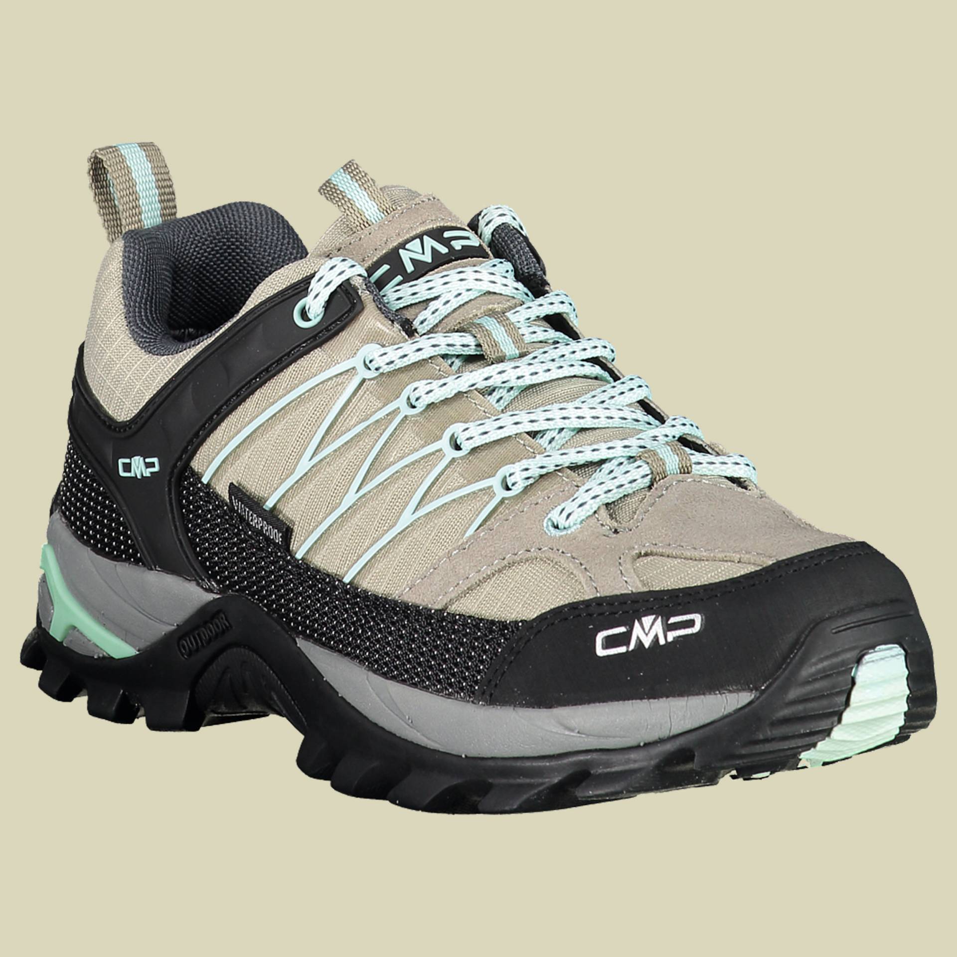 Rigel Low WMN trekking shoe WP women Größe 37 Farbe 03PG sand-malva von CMP