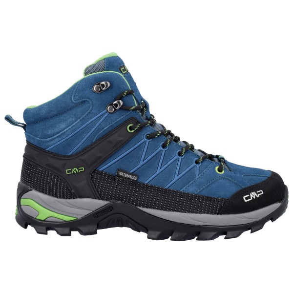 CMP - Rigel Mid Trekking Shoes Waterproof - Wanderschuhe Gr 45 blau/schwarz von CMP