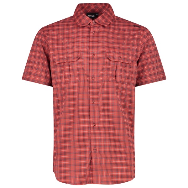 CMP - Shortsleeve Shirt Stretch - Hemd Gr 48 rot von CMP
