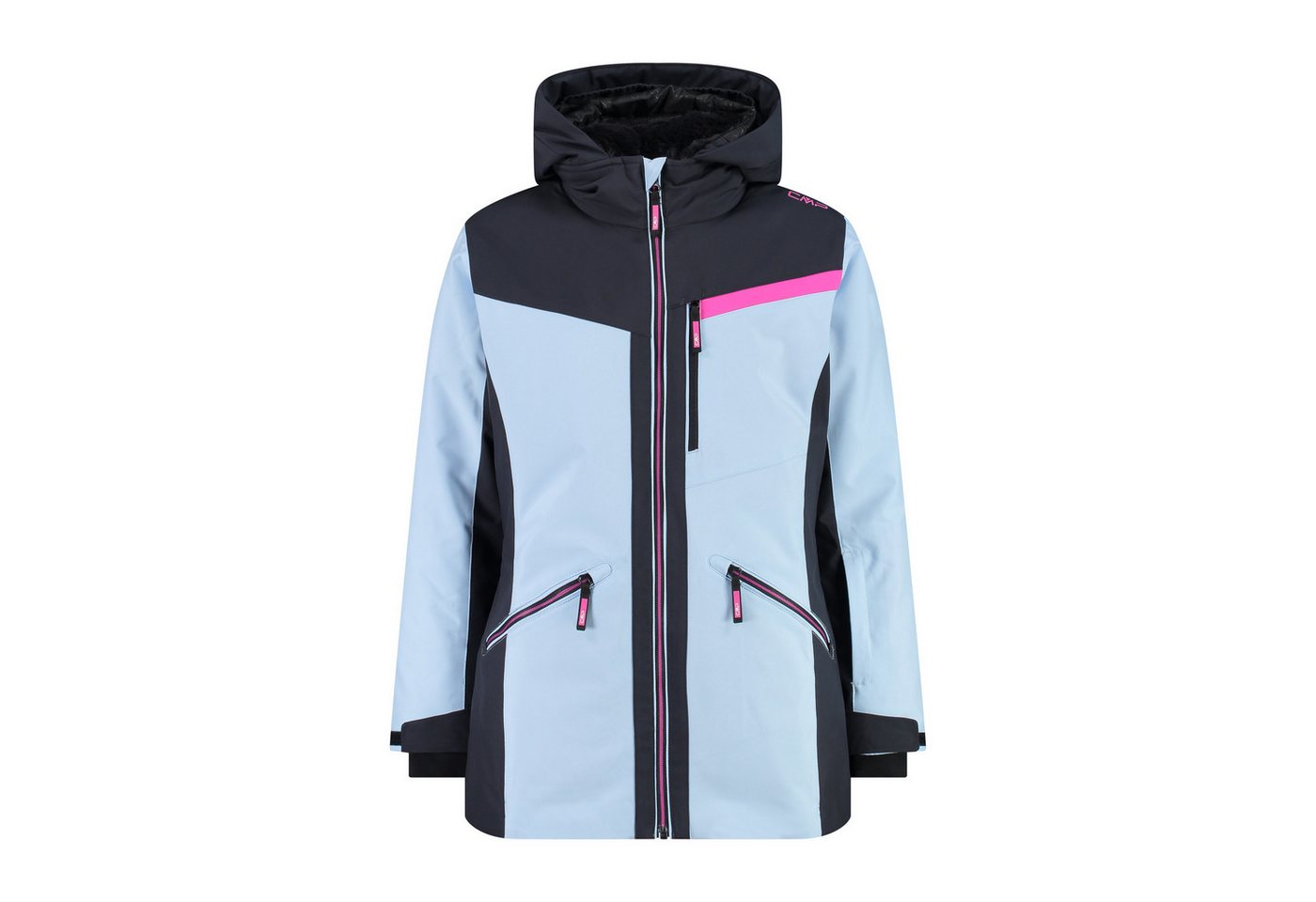 CMP Skijacke CMP Mädchen Skijacke Kid G Long Jacket Fix Hood 34W4855 von CMP