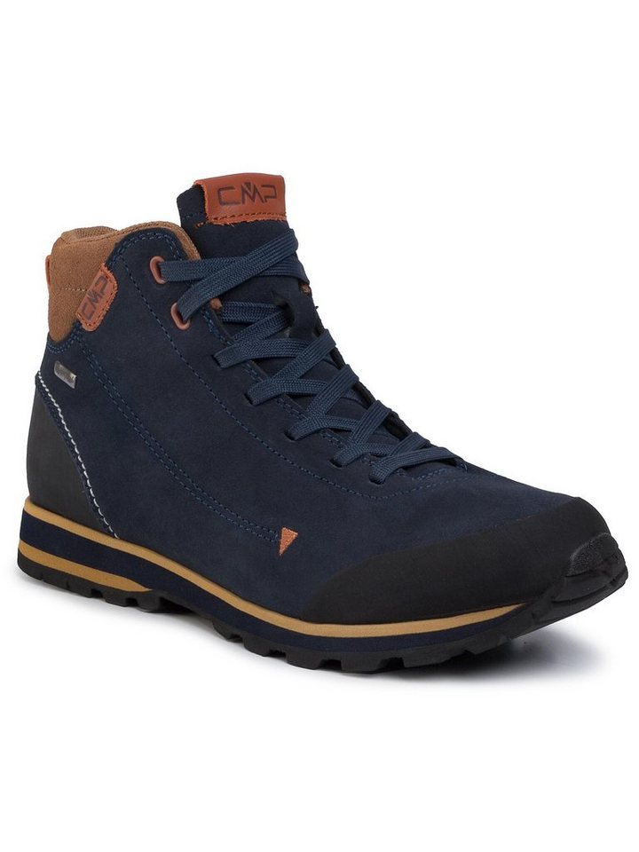 CMP Trekkingschuhe Elettra Mid Hiking Shoes Wp 38Q4597 Black Blue N950 Trekkingschuh von CMP