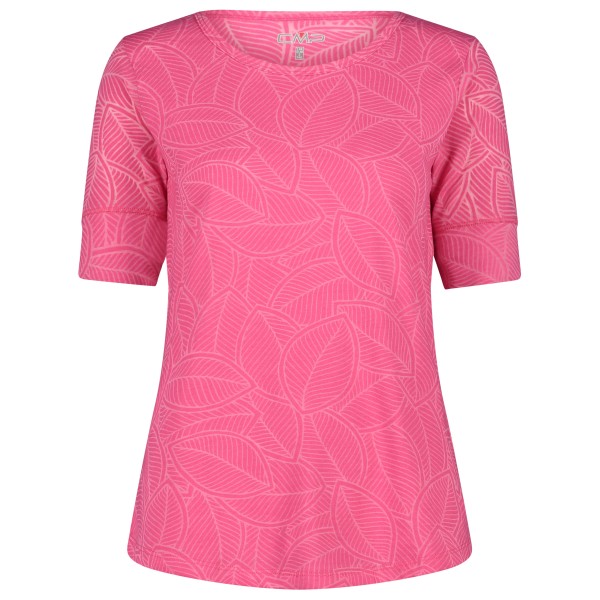 CMP - Women's Burnout Jersey T-Shirt - Funktionsshirt Gr 44 rosa von CMP