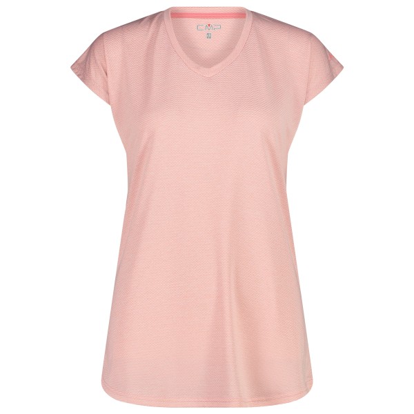 CMP - Women's Jacquard T-Shirt - Funktionsshirt Gr 36 rosa von CMP