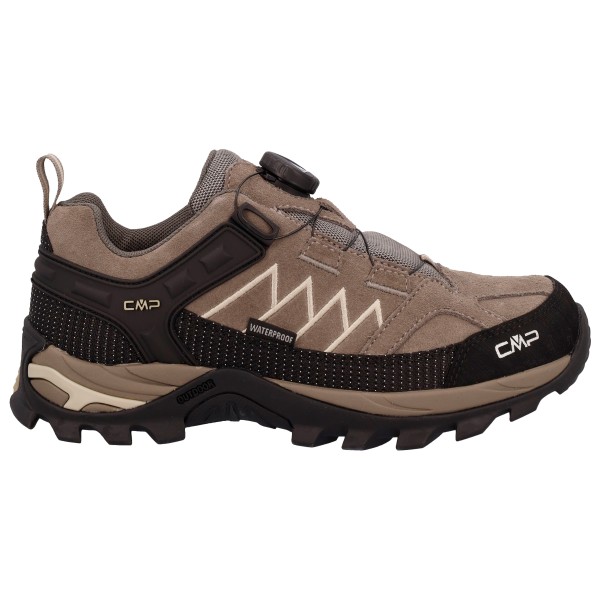 CMP - Women's Rigel Low Fitgo Trekking Shoes WP 3Q13586 - Multisportschuhe Gr 38 schwarz/braun von CMP