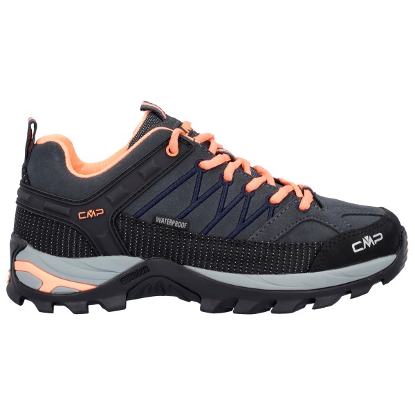 CMP - Women's Rigel Low Trekking Shoes Waterproof - Multisportschuhe Gr 38 schwarz von CMP