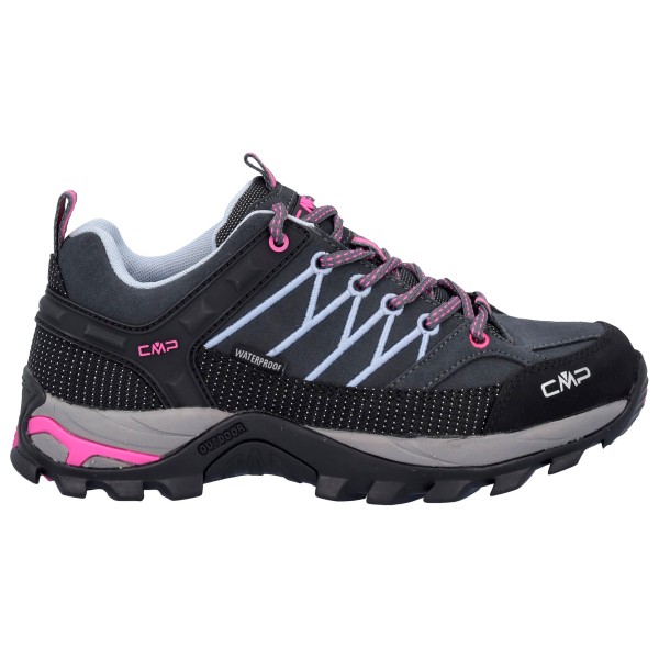 CMP - Women's Rigel Low Trekking Shoes Waterproof - Multisportschuhe Gr 41 schwarz von CMP