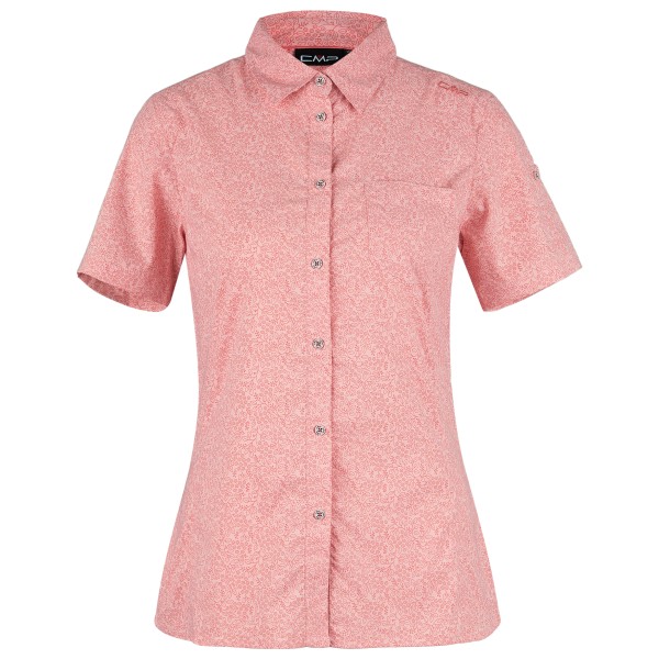 CMP - Women's Shirt with Chest Pocket - Bluse Gr 38 rosa von CMP