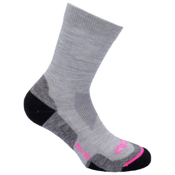 CMP - Women's Trekking Wool Sock - Wandersocken Gr 36-38;39-42 grau;schwarz/grau von CMP