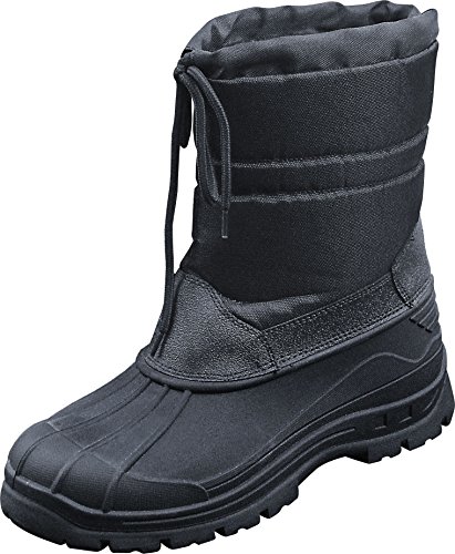 Canadian Snow Boots II Winterstiefel Schneestiefel Schwarz Thermo Winter Stiefel (Gr.41) von CN Outdoor