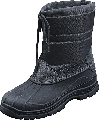 Canadian Snow Boots II Winterstiefel Schneestiefel Schwarz Thermo Winter Stiefel (Gr.42) von CN Outdoor