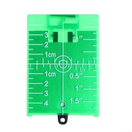 Für GreenRed Lase-Level-Zielkartenplatte, 11 x 5 x 7 4 cm, geeignet für alle Linien-Lase, Grün von CNANRNANC