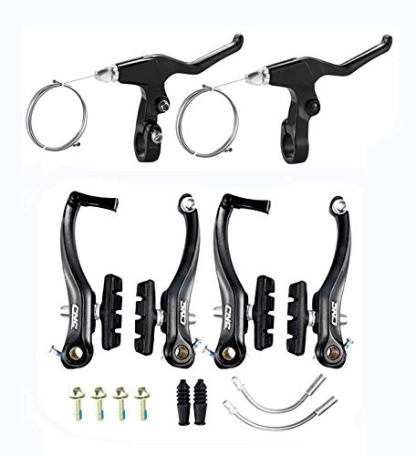 CNC Fahrrad V Bremse,Fahrrad V-Brake,Aluminiumlegierung Vorne/Hinten Fahrrad Bremsen Set von CNC