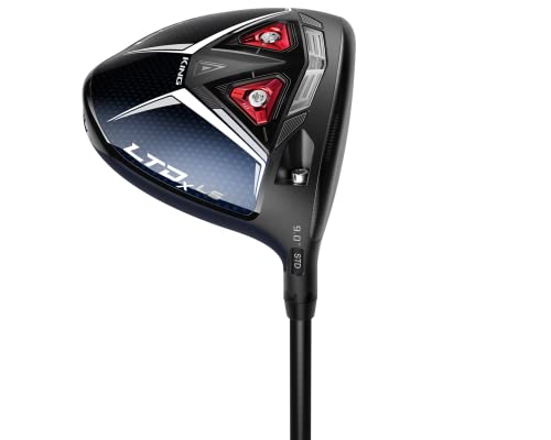 Cobra Golf 2022 LTDX LS Driver Gloss Peacoat-Red (Herren, Rechtshänder, Project X Hzrdrus Smoke RDX Blue, X Flex, 9) von COBRA