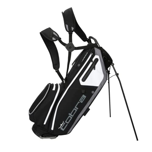 Cobra Golf 2022 Ultralight Pro + Standtasche (schwarz-weiß, Einheitsgröße) von COBRA