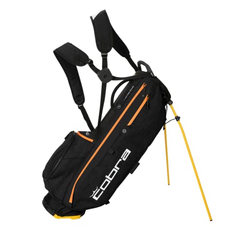 Cobra Golf 2022 Ultraleichte Pro Standtasche (Schwarz-Gold Fusion, Einheitsgröße) von COBRA