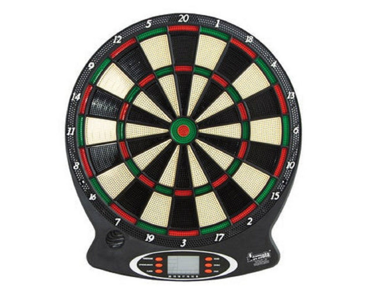 COFI 1453 Dartscheibe 180 Machine, (Elektronisches Dartboard mit Zubehör, Elektronisches Dartboard mit 6 Softtip-Darts & Netzteil), 18 Games mit 159 Spielvarianten & LED-Anzeige für präzise Ergebnisse von COFI 1453