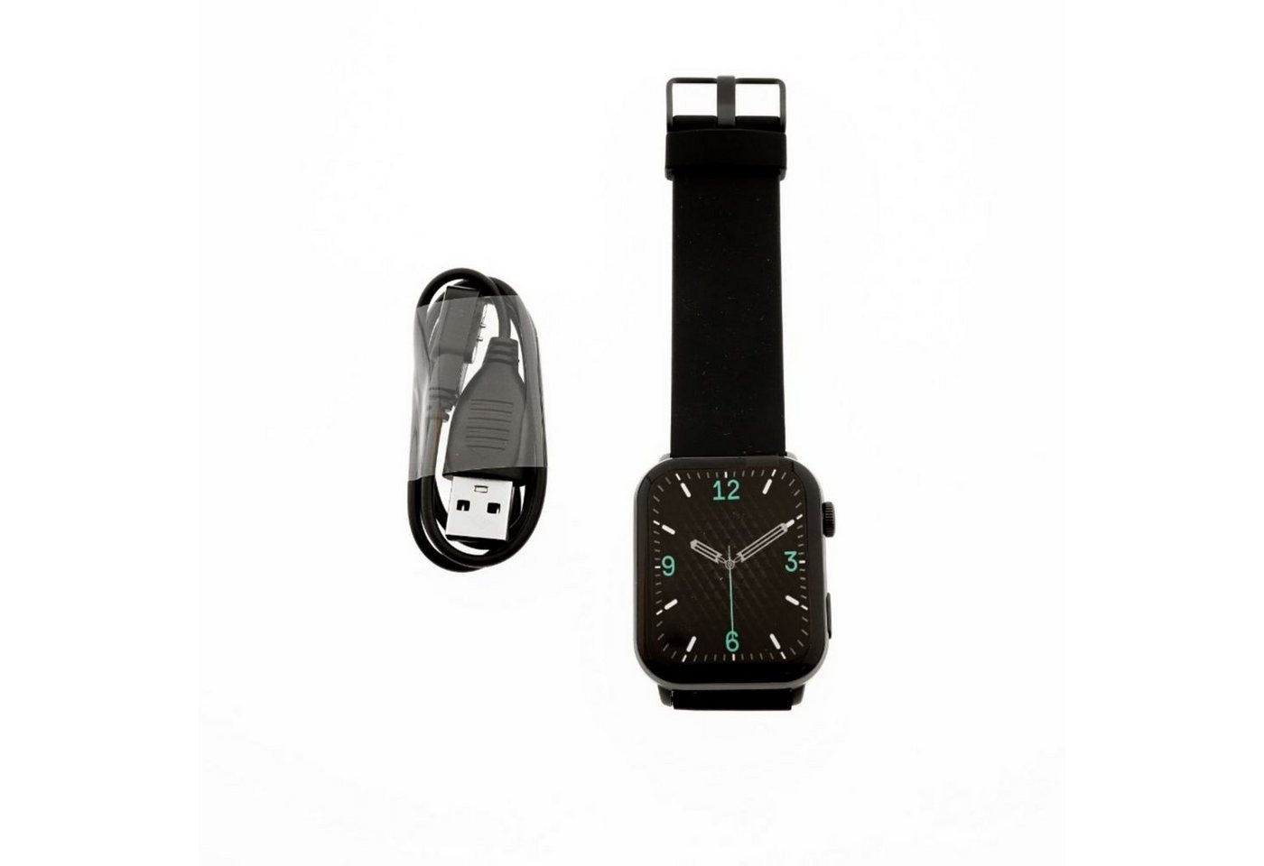 COFI 1453 Smartwatch 1,69 Zoll 280 mAh Batteriekapazität Android und iOS Schwarz Smartwatch von COFI 1453