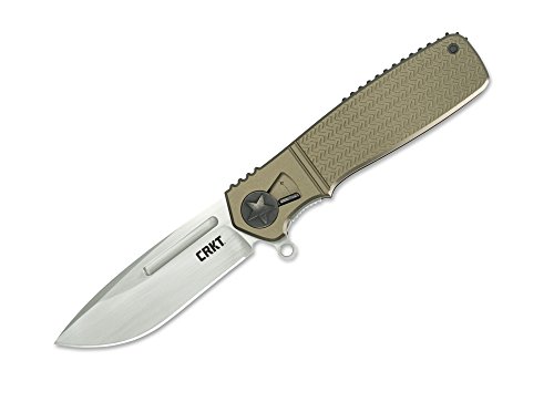 CRKT Homefront Taschenmesser Grün, Klingenlänge: 8,9 cm, 01CR270GKP von CRKT