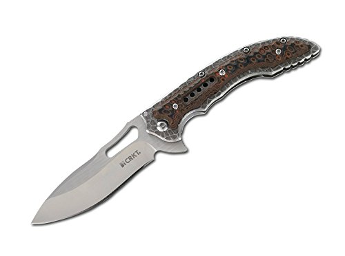 Columbia River Knife & Tool 5460 Taschenmesser CRKT Fossil S, braun, Standard von CRKT