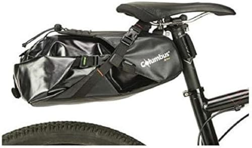COLUMBUS Dry Saddle Bag 8lt with Harness New Fahrradzubehör, Black (schwarz), 8 l von COLUMBUS