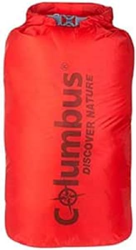 COLUMBUS Erwachsene, Unisex Ultralight Dry Sack-ULD 35lt Cordura Wasserdichter Beutel, Rot (Rot), 35 l von COLUMBUS