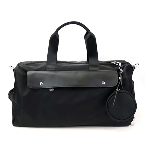COLseller Handgepäck Tasche für Flugzeug Sporttasche mit Schuhfach Wasserabweisende Weekender Gym Travel Bag Handgepäck Tasche,Black von COLseller