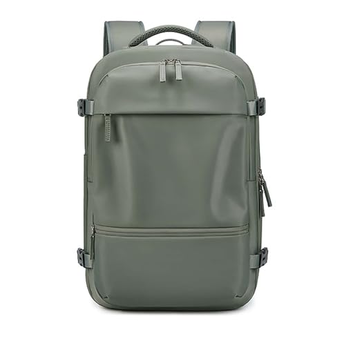 COLseller Reisetasche Damen Handgepäck Tasche mit Schuhfach Sporttasche mit Nassfach Schuhfach Reisetasche Tasche für Flugzeug Weekender Schwimmtasche,Green von COLseller