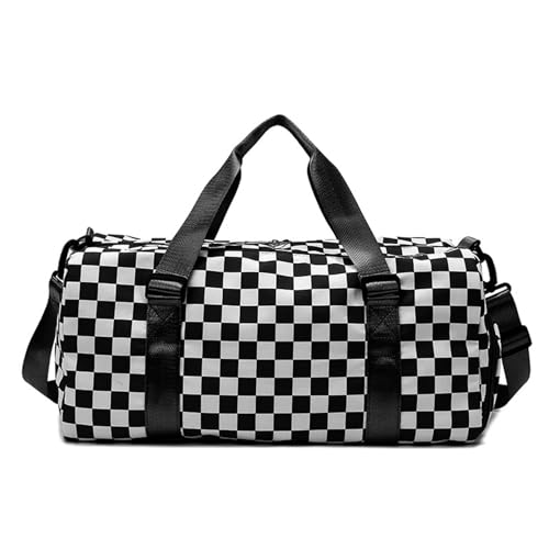 COLseller Reisetasche Foldybag Große Reisetasche mit Schuhfach & Nass-Tasche Handgepäck Tasche für Flugzeug,Black von COLseller