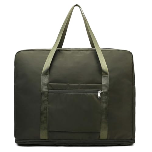 COLseller Reisetasche für Herren & Damen Travel Duffle Bag Wasserabweisende Weekender Gym Travel Bag Handgepäck Tasche Trainingstasche für Damen Herren,Green von COLseller