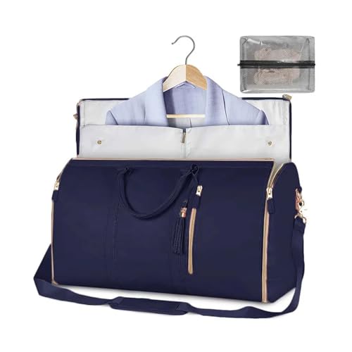 COLseller Reisetasche mit Handschlaufe Reisetasche Damen Sporttasche Weekender Bag Schwimmtasche Wasserdicht für Reise Gym,Blue von COLseller