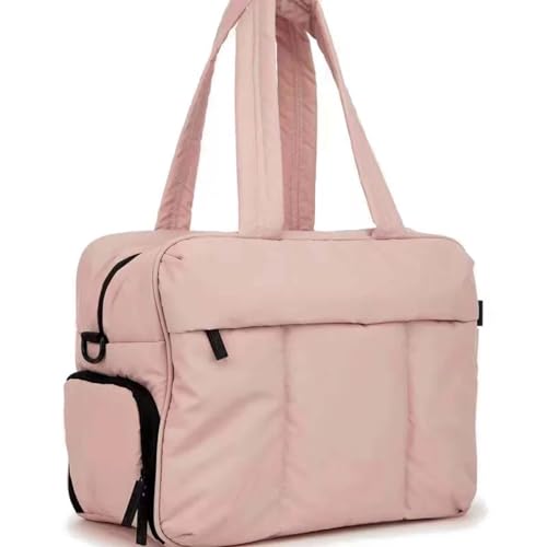 COLseller Sport Duffel Bag Damen Gepäck Serie Praktische Reisetasche Wasserabweisende Weekender Gym Travel Bag Handgepäck Tasche Trainingstasche für Damen Herren,Pink von COLseller