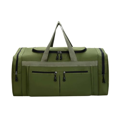 COLseller Sport Duffel Bag Damen Handgepäck Tasche Weekender Bag Travel Bag mit Kulturtasche Schuhfach für Flugzeug Reisen,Green von COLseller