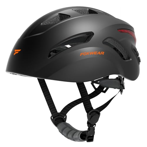 COMETX Intelligenter Fahrradhelm Ferngesteuerter Warnhinweis mit Rücklicht Wireless Intercom Helme von COMETX
