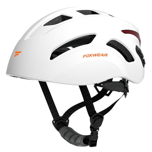 COMETX Intercom Fahrradhelm, intelligenter Fahrradhelm, kabellose Gegensprechanlage, Helme mit Fernbedienung, Warnung, Rücklicht von COMETX