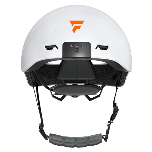 COMETX Motorrad Smart Helm WiFi Kamera Helm Wasserdicht Motorrad Smart Helm mit Kamera Vorne Hinten LED Licht von COMETX
