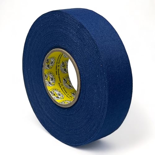 Comp-O-Stik Hockey-Tape, buntes königsblaues Stoff, 2,5 cm x 22 m, 1 Stück von COMP-O-STIK GAME TOUGH TAPE