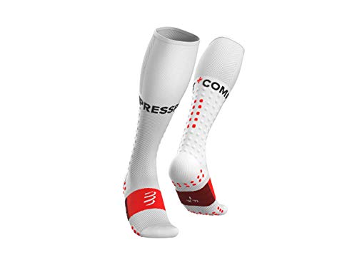 COMPRESSPORT – Pro Racing Socks V3.0 Trail – Trail-Socken – Stoßdämpfung – Laufen – Fußstabilität – Schutz und Atmungsaktivität - Alles Gelände von COMPRESSPORT