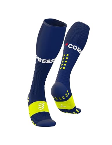 COMPRESSPORT Trail-Socken – Pro Racing Socks V3.0 Trail – Trail-Socken – Stoßdämpfung – Laufen – Fußstabilität – Schutz und Atmungsaktivität – All-Terrain von COMPRESSPORT
