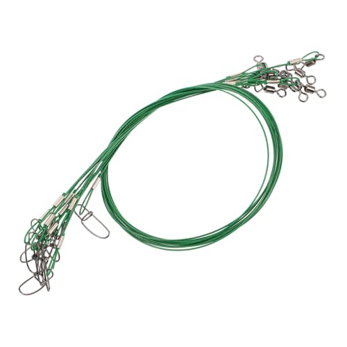 CONGARTENO 10 Stück Luya Draht Angelschnur Angel Rotationsvorfächer Angeldraht Leine Stahldraht Angelvorfächer Angeldraht Spurvorfächer Angelstahldraht Edelstahldraht Grün CONGARTENO 10 Stück Luya Draht Angelschnur Angel Rotationsvorfächer Angeldraht Leine Stahldraht Angelvorfächer Angeldraht Spurvorfächer Angelstahldraht Edelstahldraht Grün von CONGARTENO