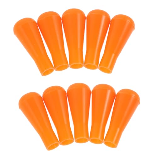 CONGARTENO 10 Stück Teiliges Gummipfeilspitzen für Bogenschießen Sichere Ersatzpfeile Langlebig und Formstabil Einfache Installation Kompatibel mit Standardpfeilen für Training und Hobby von CONGARTENO