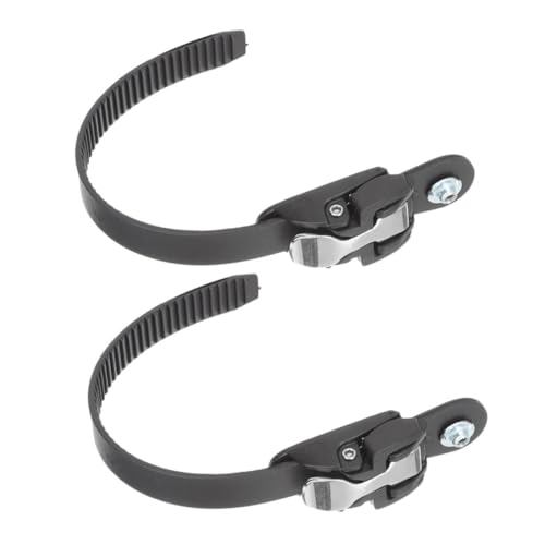 CONGARTENO 2 Stück Teiliges Rollschuh Schnallenriemen aus Langlebigem PVC Verstellbarer Fixiergurt für Inline Skates und Rollschuhe Ersatzverschluss zur Sicheren Befestigung und von CONGARTENO