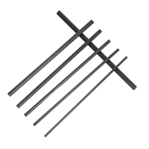 CONGARTENO 6 Stück Teiliges Kohlefaser Angel Reparaturset Stabile Verbinder für Gebrochene Teile Verschiedene Kompatibel mit Fliegen und Meeres Angel Effiziente Reparatur Zubehör von CONGARTENO